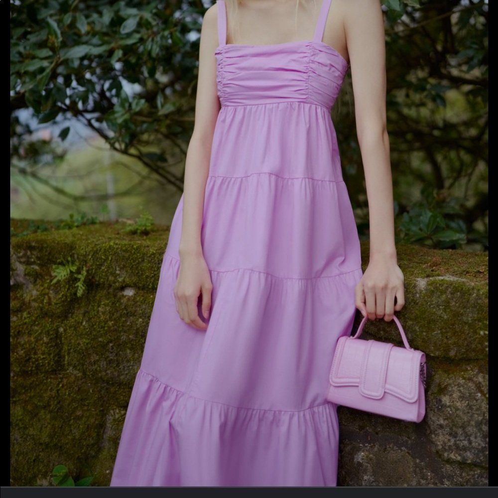 Zara tiered poplin dress - Picture 5 of 6